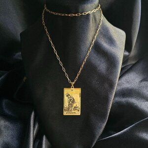 Strength Tarot Necklace